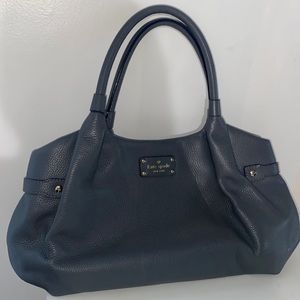 Gray Kate spade purse